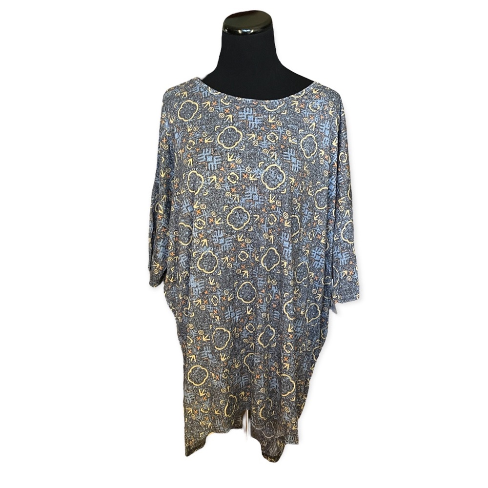 2XL LuLaRoe Irma Tunic NEW Soft and Fabulous Symbol-filled XXLarge 22-26